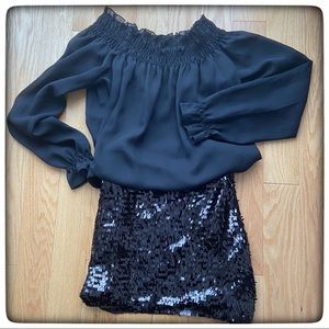 🌞2 FOR $80🌞 VINTAGE 1970 Off the Shoulder/Cold Shoulder